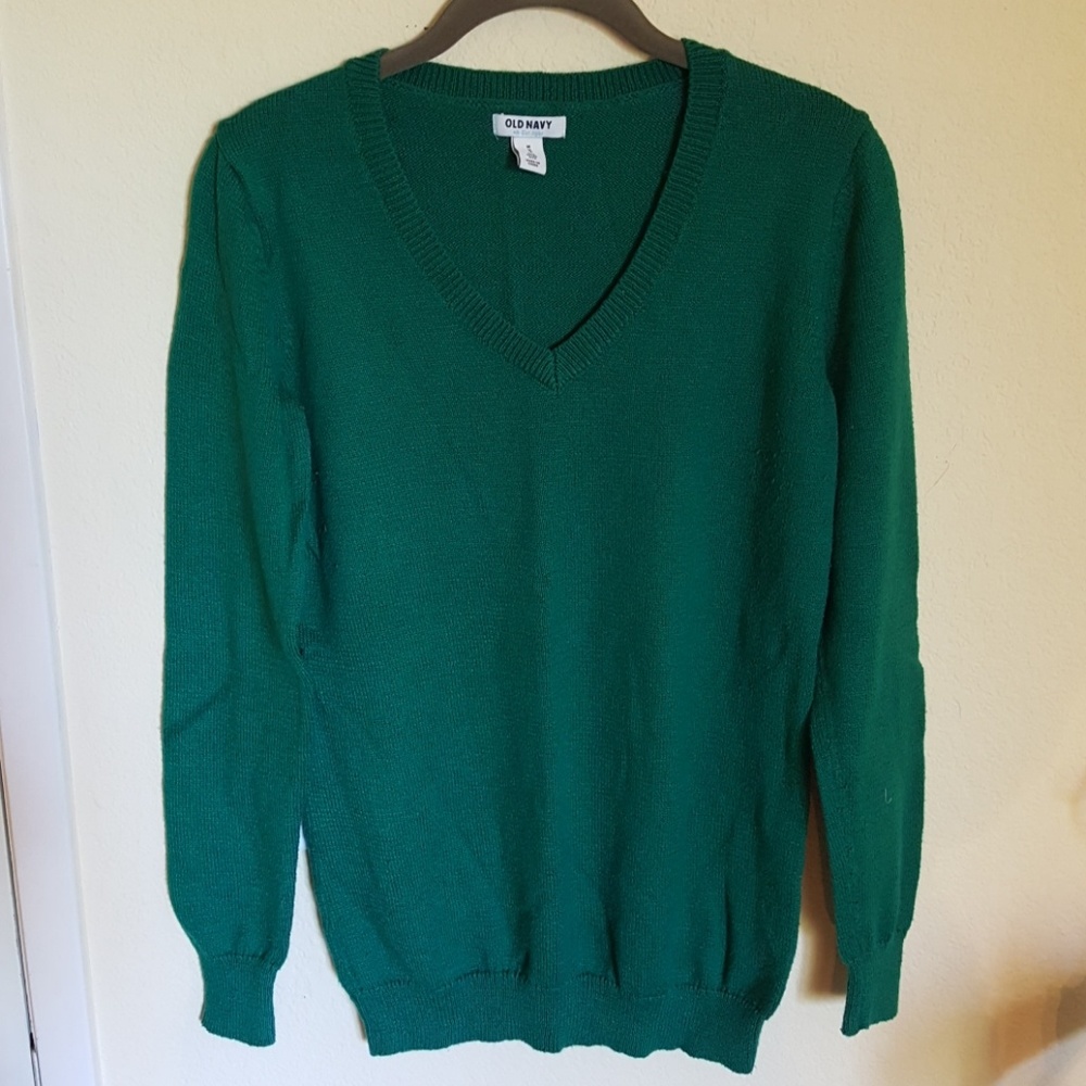 Old navy emerald green sweater, size M tall